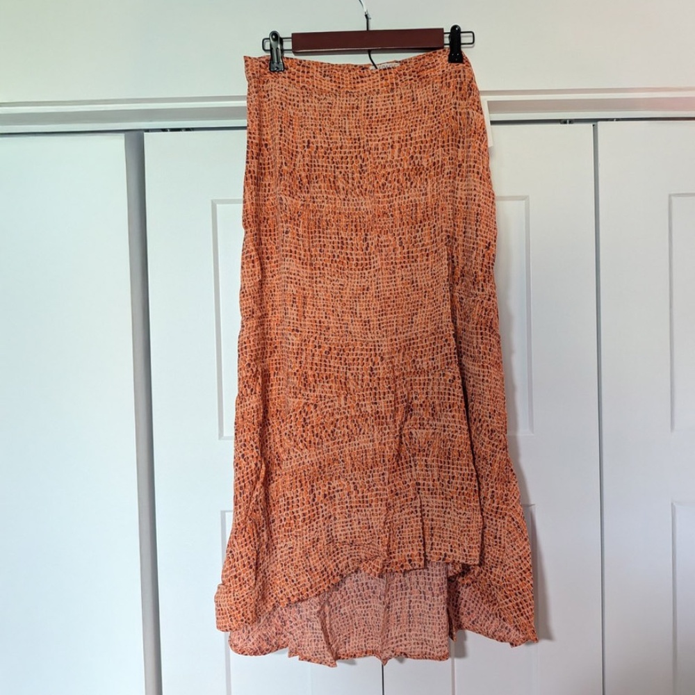 L*Space Ashlyn Midi Skirt Wild Bunch Cover up - No Belt - Large